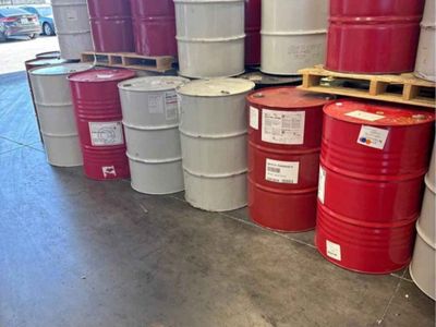 metal barrels