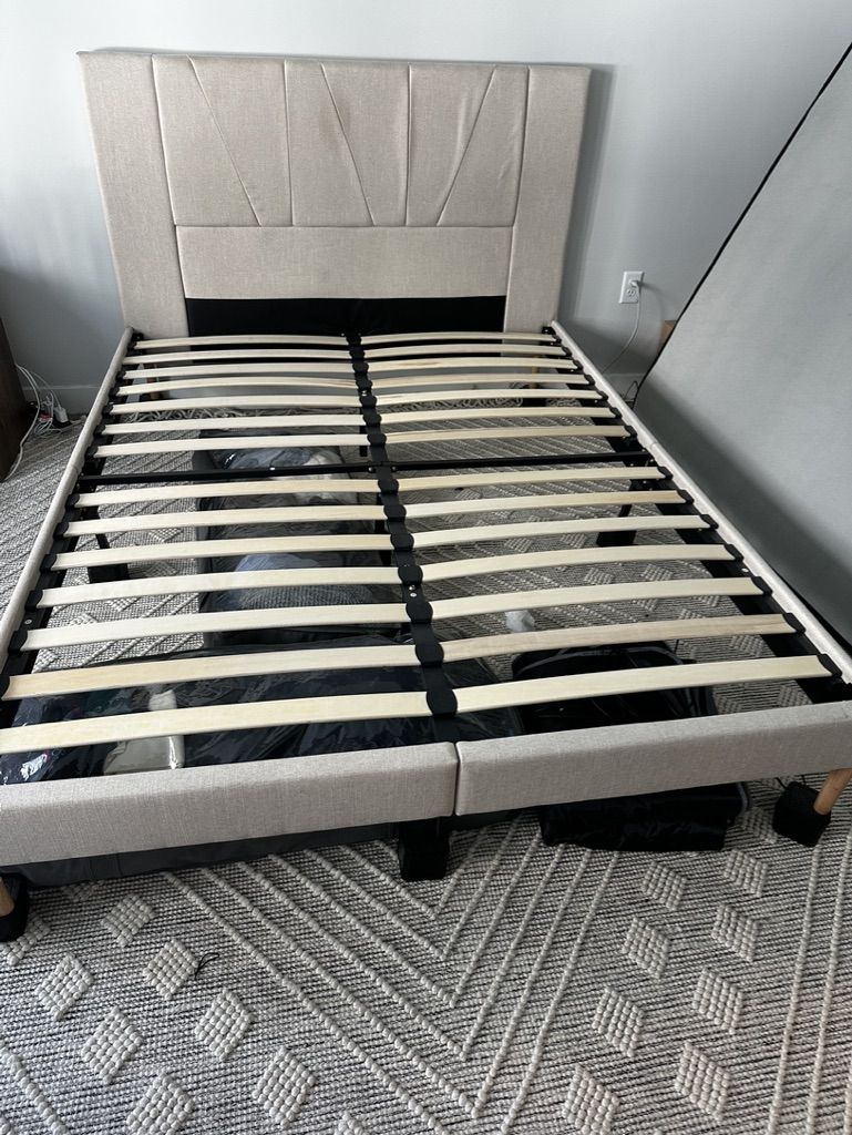 Queen Platform Bed frame $100