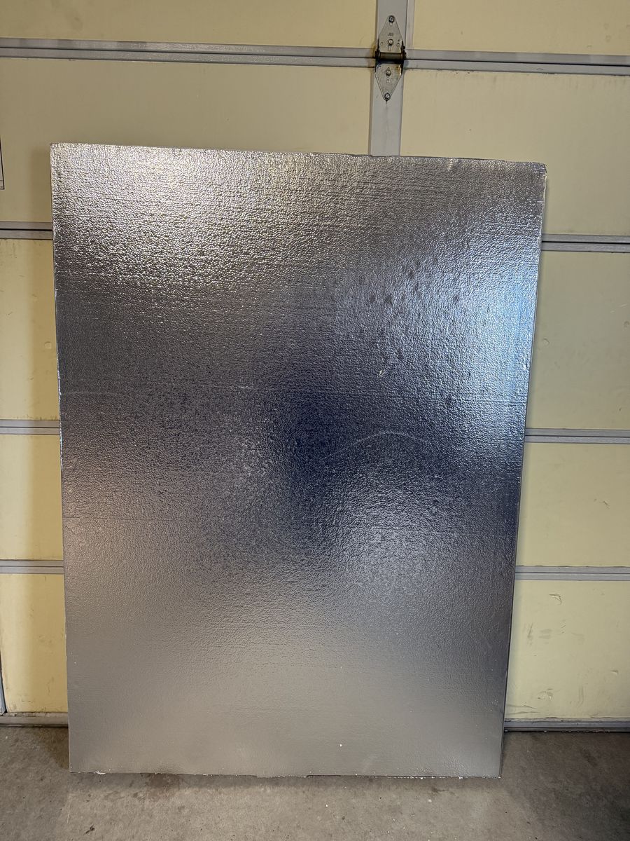 New 2 In Thick Polystyrene 4 ft x 5 ft 6 3/8 in