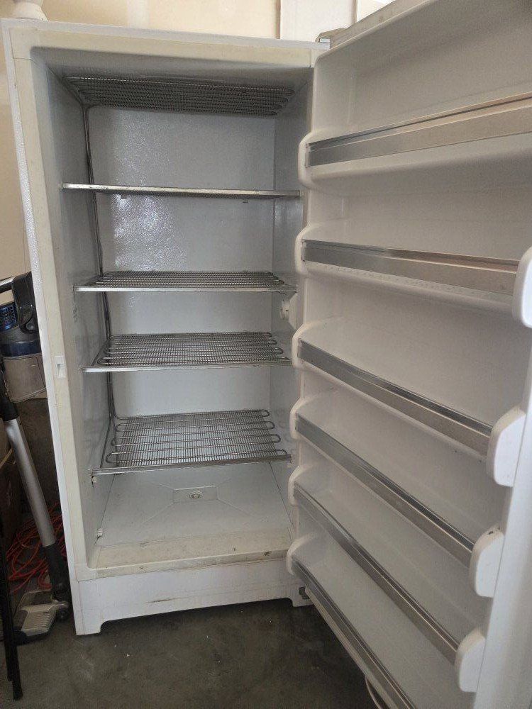 huge upright freezer