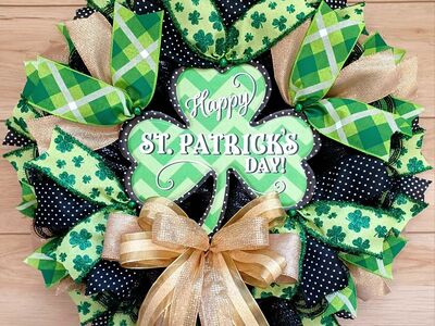 Happy St. Patrick’s Day Wreath