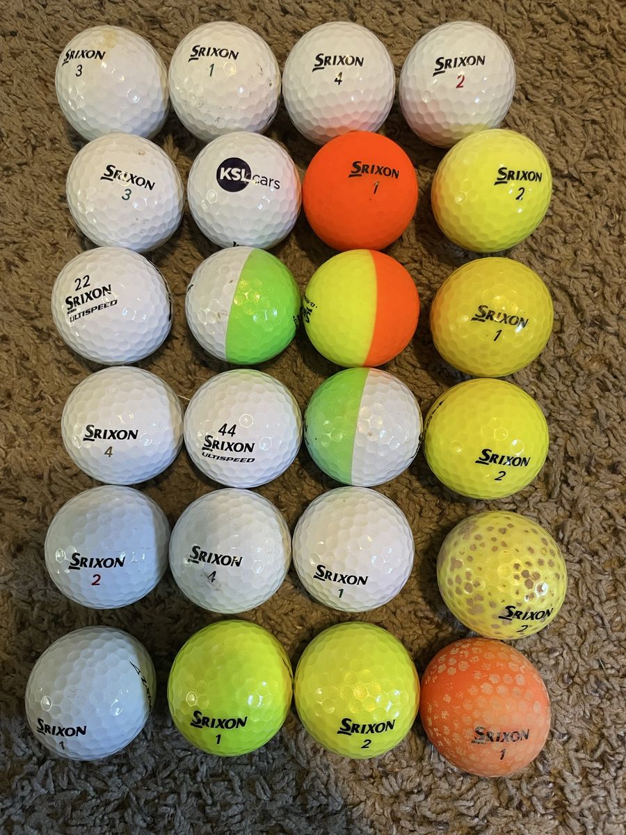 Used Srixon Golf Ball’s