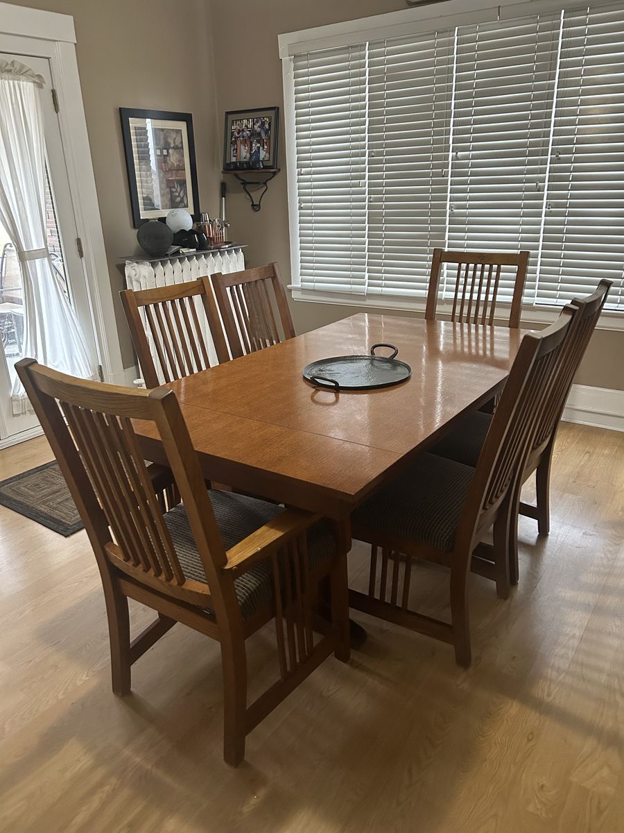 Mission Style Dining Room Set