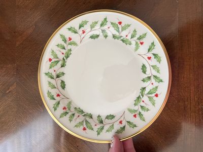 14 Lenox Holiday Salad Plates