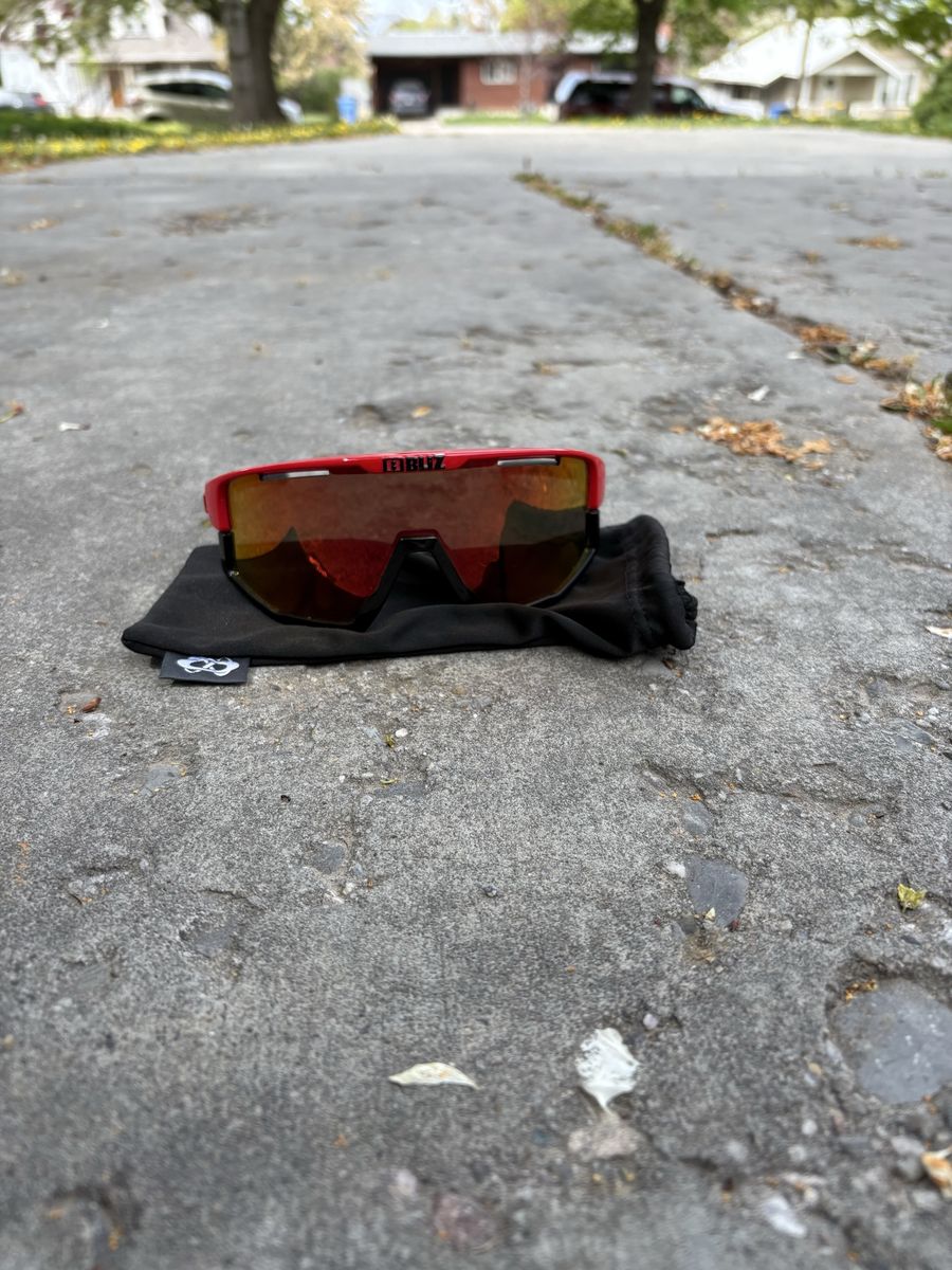 Bliz Sport Sunglasses – Red Lens – Like New