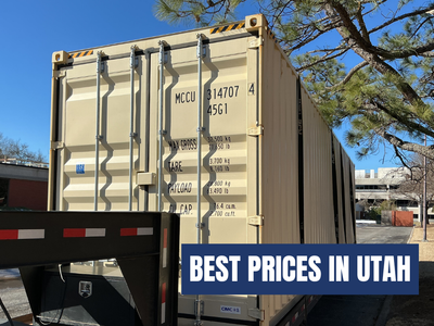 20' One Trip Container – Job Site Storage – Available Now