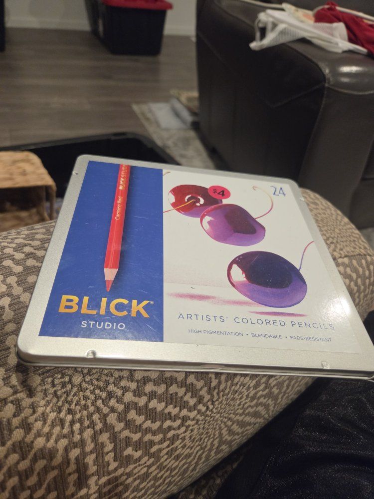Blick Studio 24-Count Artists' Colored Pencils - High Pigmentation, Blendable, Fade-Resistant