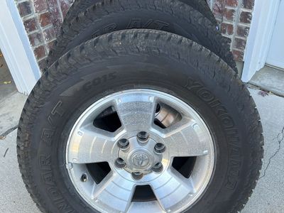 Tacoma Wheel Set w/ Yokohama Geolander Tires