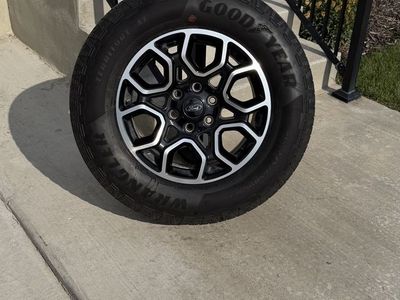 Ford F150 Rims and Tires 275/65R18 Goodyear Wrangler Territory AT