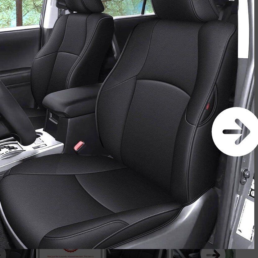 Toyota Four Runner seat cover