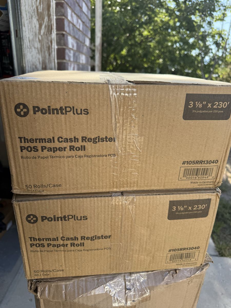 2 box PointPlus Thermal Cash Register POS Paper Roll 3 1/8" x 230' - 50 Rolls/Case