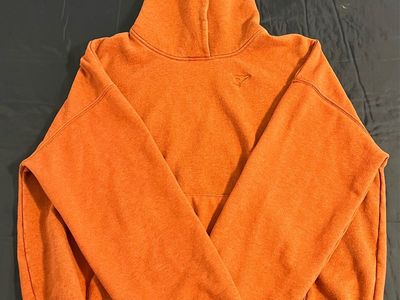 Gymshark Orange Pullover Hoodie Size XS