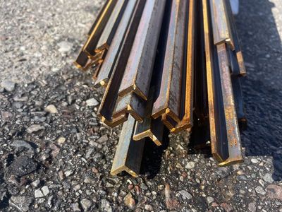 SURPLUS DEAL! Steel Angle – 1-1/2" x 1-1/2" x 1/8" x 20' – $5.95 each