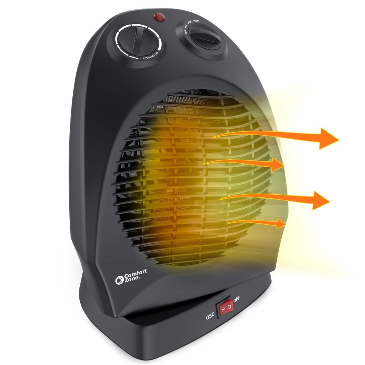Comfort Zone Oscillating Space Heater