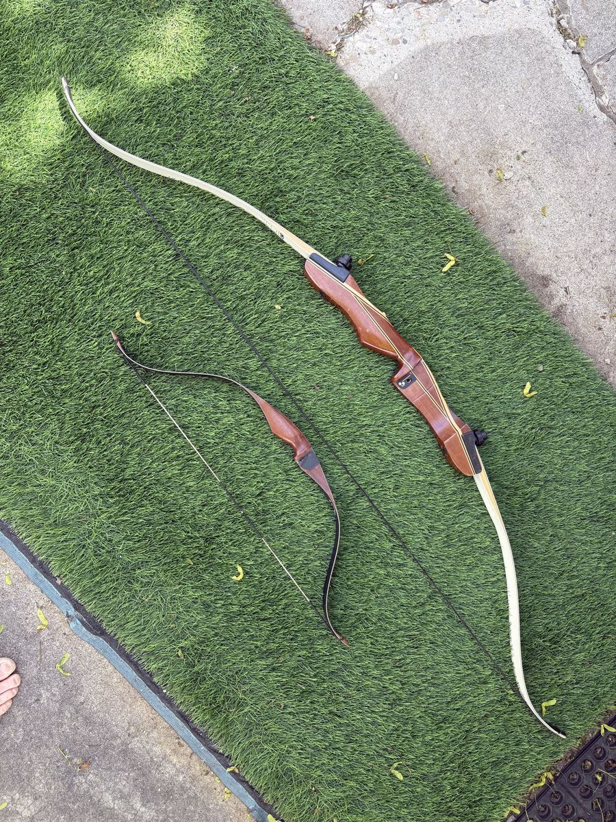 Archery bows and case