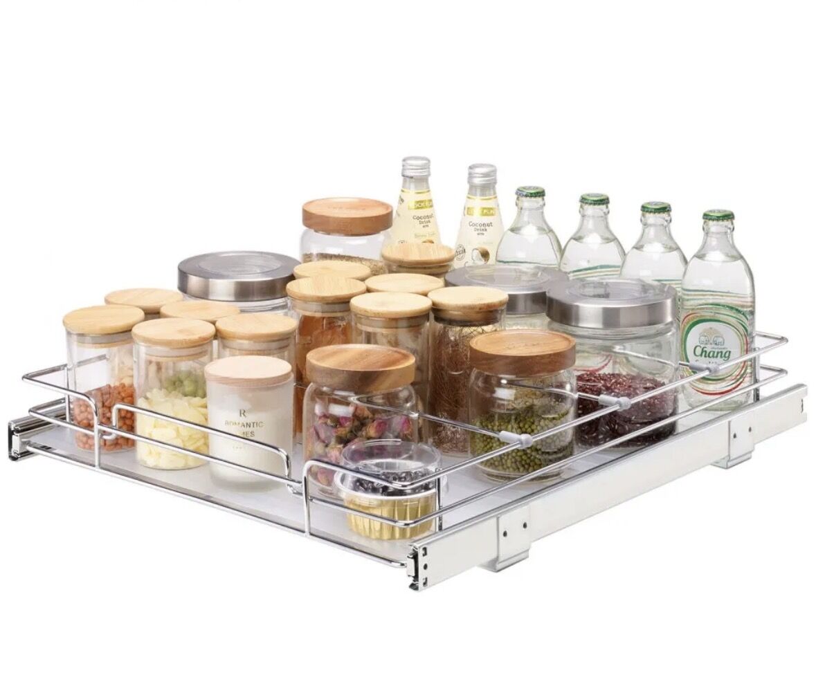 Cabinet Pull Out REVSHELF 18.5"Wx21"Dx3.5"H