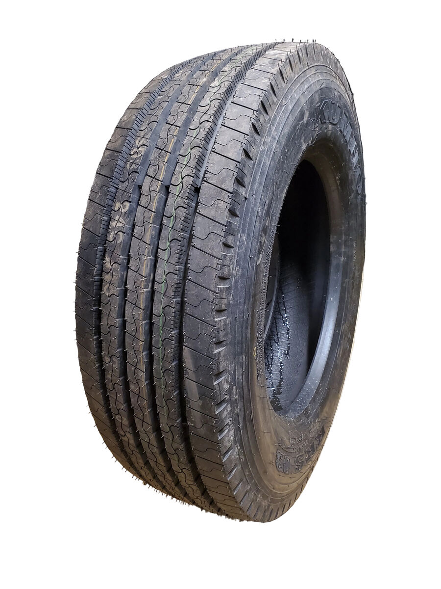 2 NOS KUMHO KRS03 BSW P 245 70 19.5 133/131M 14PLY COMMERCIAL TIRE 1693213