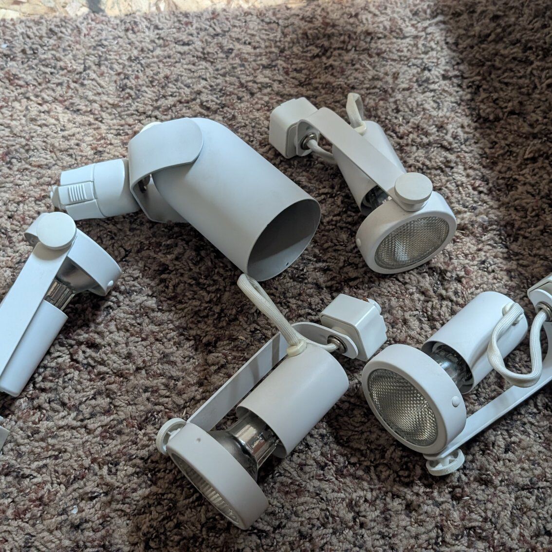 Track lights White