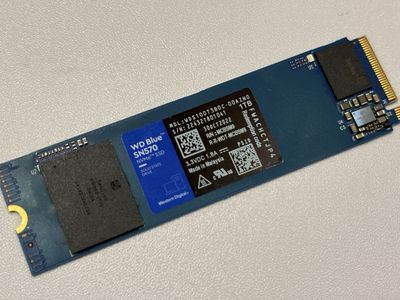 Like-New WD Blue SN570 1TB M.2 NVMe SSD