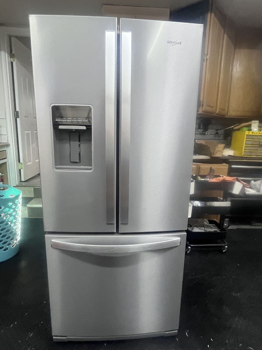 Whirlpool French Door Refrigerator – Fingerprint-Resistant Stainless Steel –STILL CURRENTLY SOLD AT HOME DEPOT! 