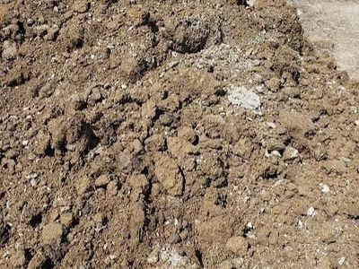 Iso - clean fill at a build site in Emigration Canyon, near the U.