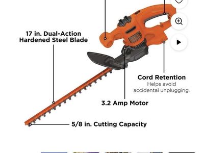 Black and Decker Electric Hedge Trimmer