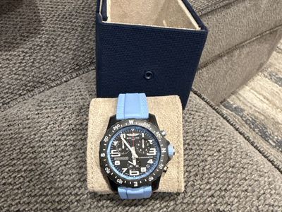 Breitling Endurance Pro (Ref. X82310) 44mm Chronograph Blue Rubber Strap - Box & Papers