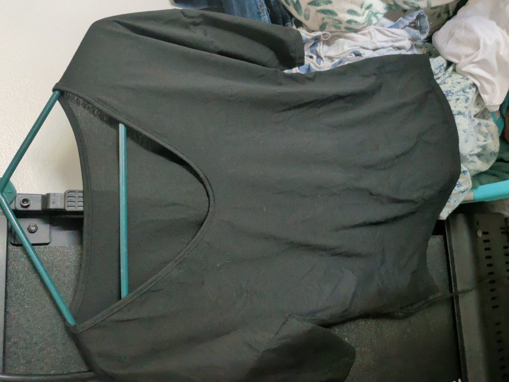 plain black shirt v-neck