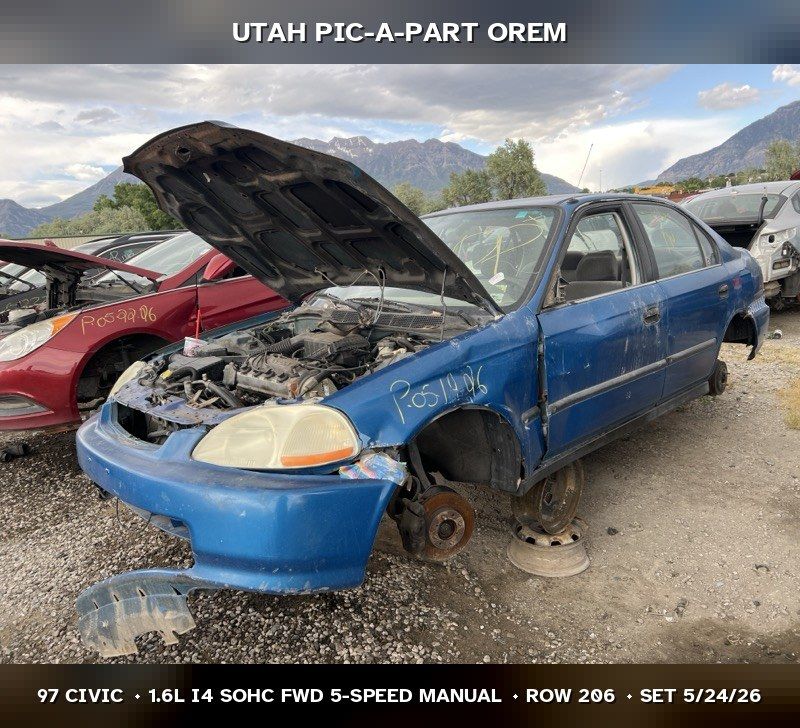 1997 Honda Civic EK Parts - UTPAP Orem
