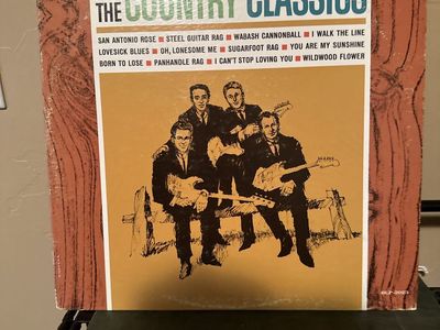 The Ventures Play the Country Classics Vinyl LP Album Dolton Records BLP-2023