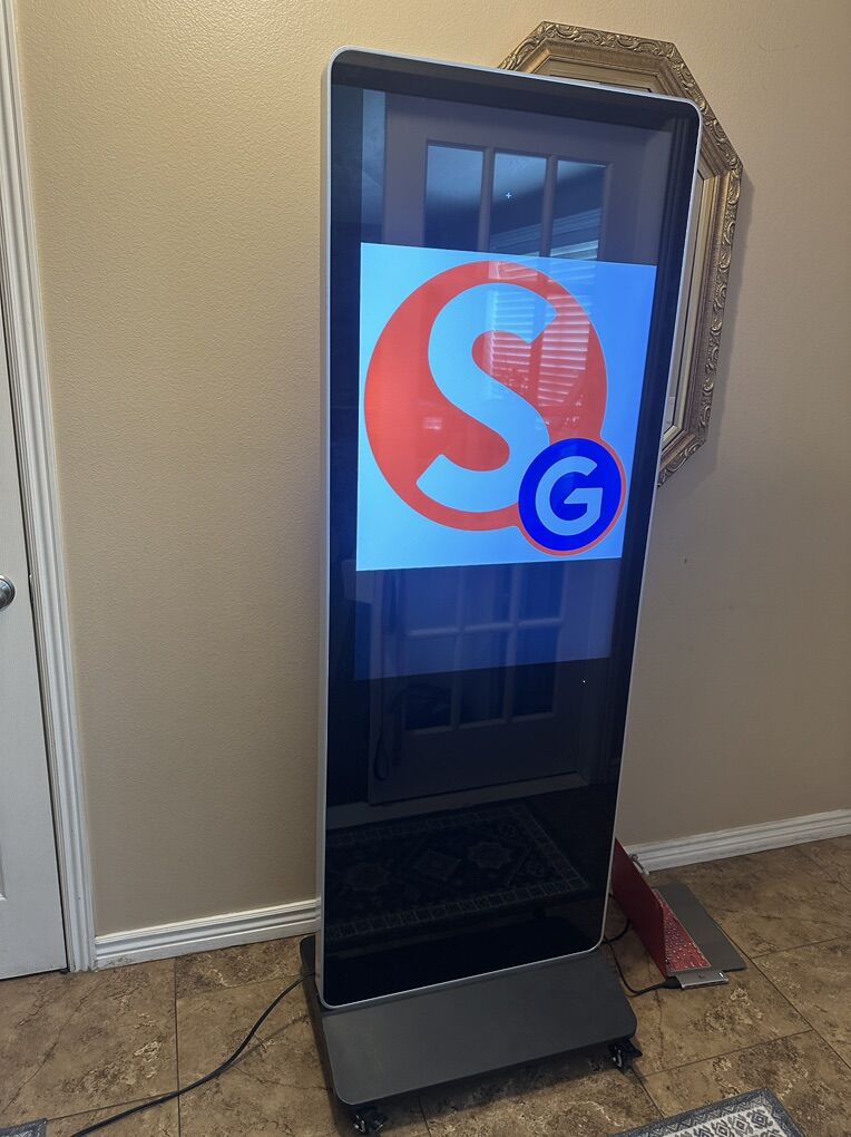 Digital Signage Display On Wheels, Trade?