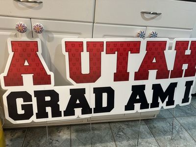 Red/White Graduation Decor
