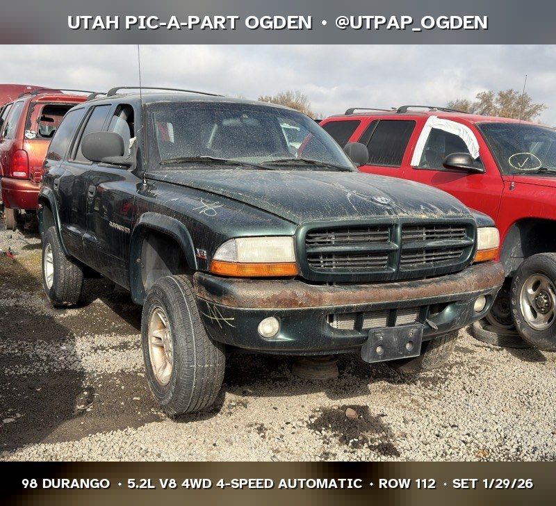 1998 Dodge Durango Parts - UTPAP Ogden