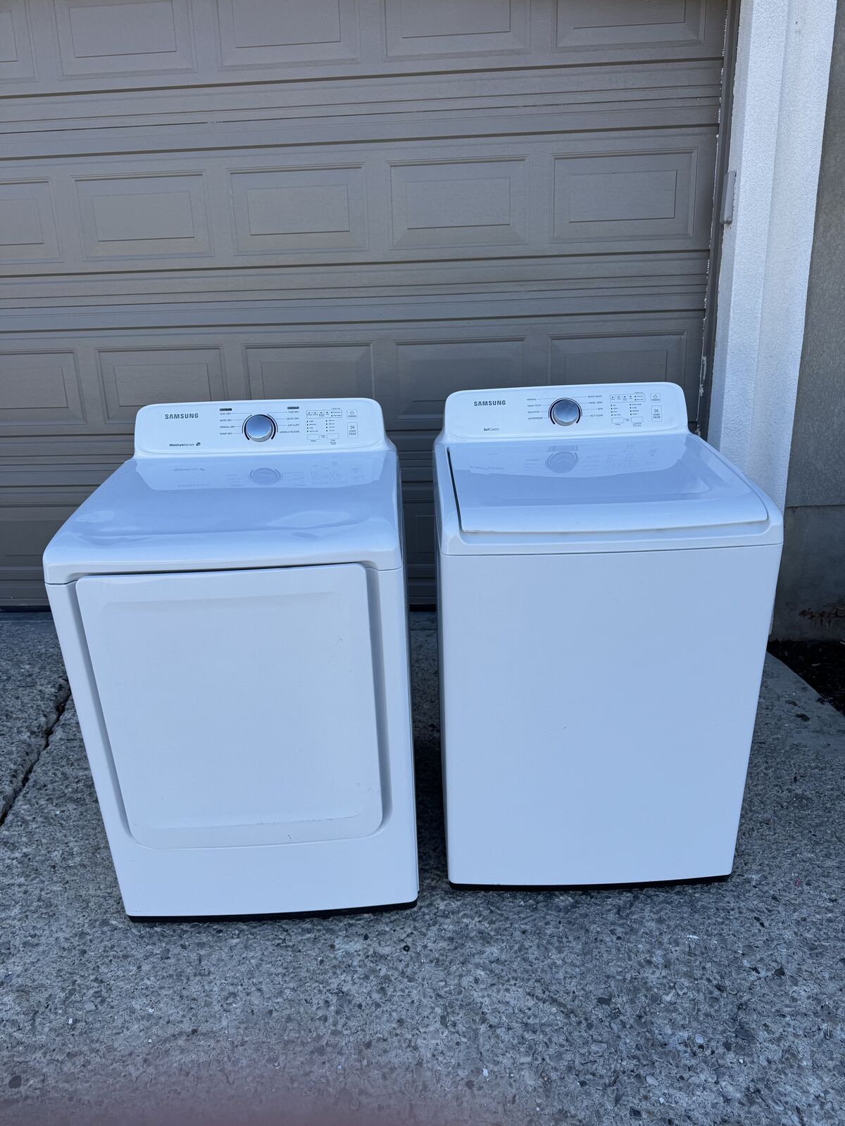 Samsung Washer and Electric Dryer