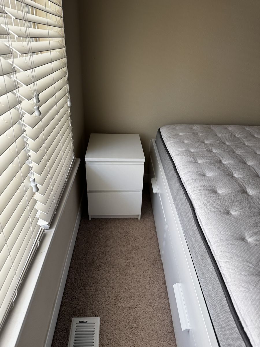 IKEA White Nighstand (USED)