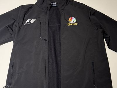 NBC Sports Formula 1 Charles River Softshell Jacket - Men's XL - Like New