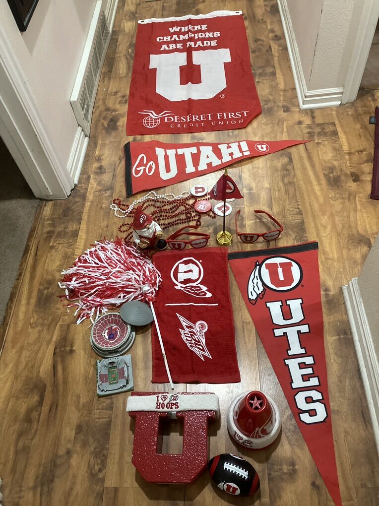 Deluxe University of Utah Utes Party Pack