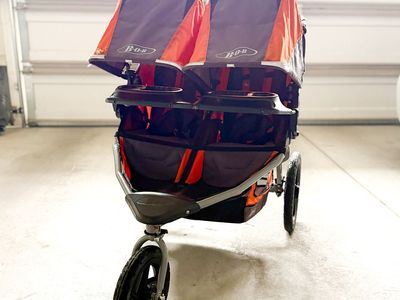 CLEAN Bob Duallie Flex Running Jogging Stroller Extras