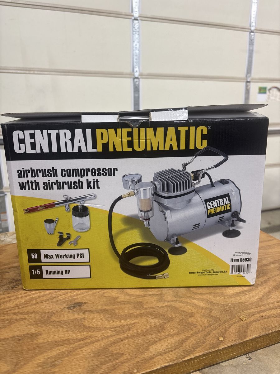 Airbrush Compressor With Airbrush Kit
