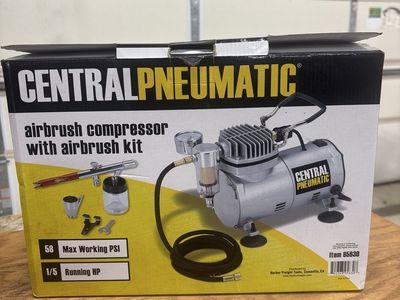 Airbrush Compressor With Airbrush Kit
