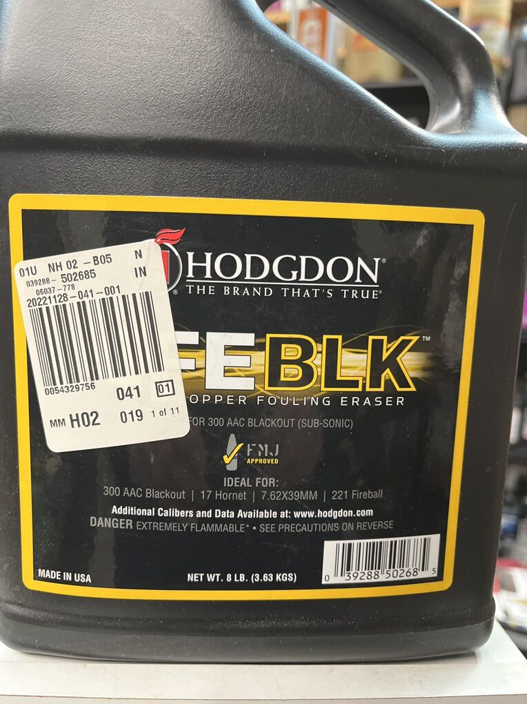 CFE BLK. 8 Lbs Jug.