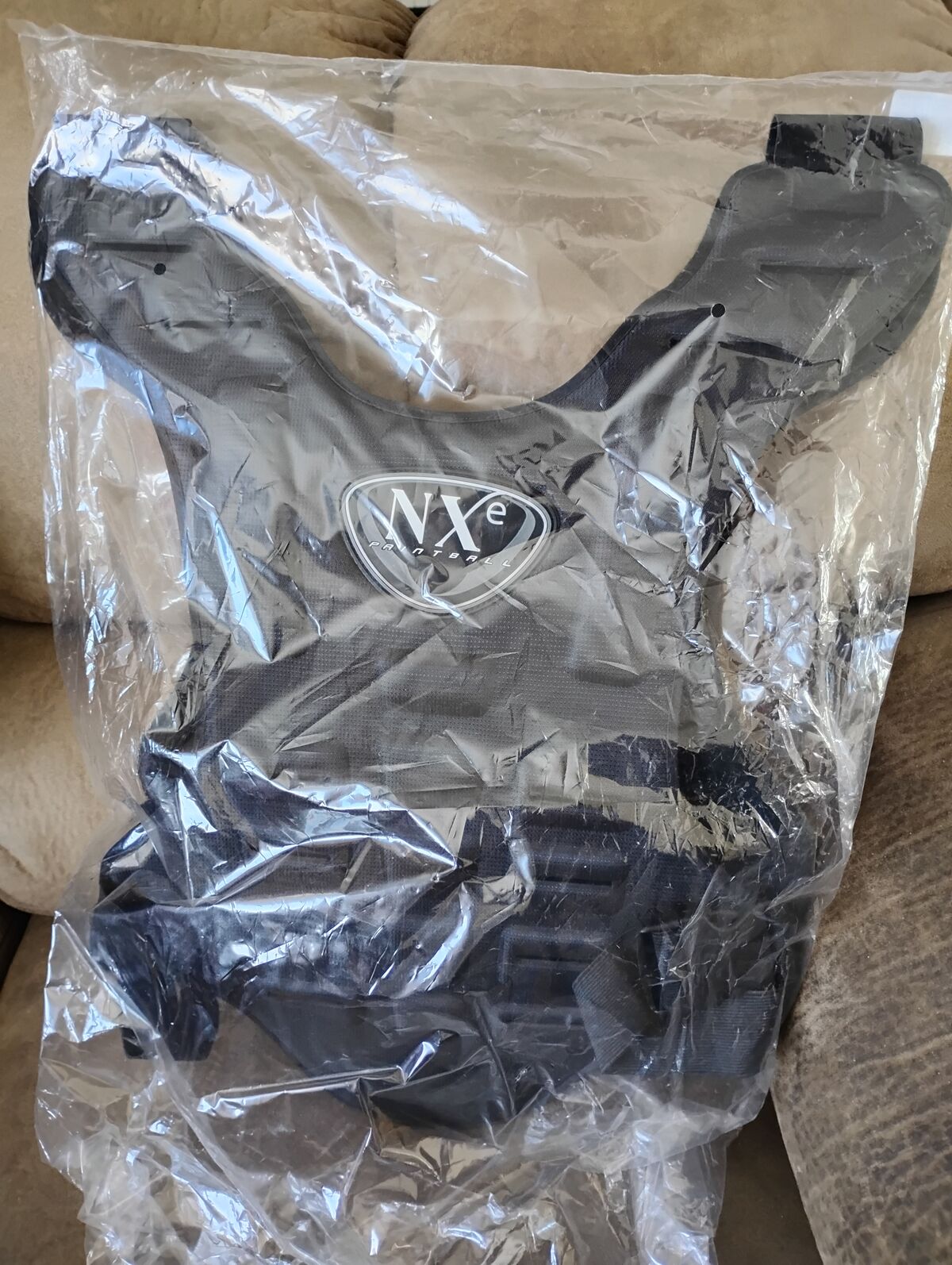 Paintball protective vest.