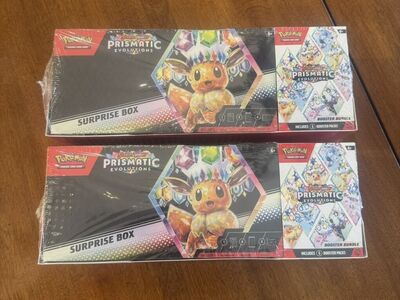 Pokemon Prismatic Evolutions Surprise Box Booster