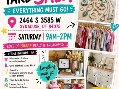 Moving sale!!