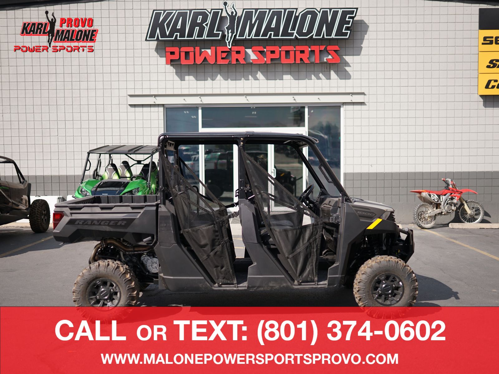 2026 Polaris RANGER CREW 1000 Premium Granite Gray