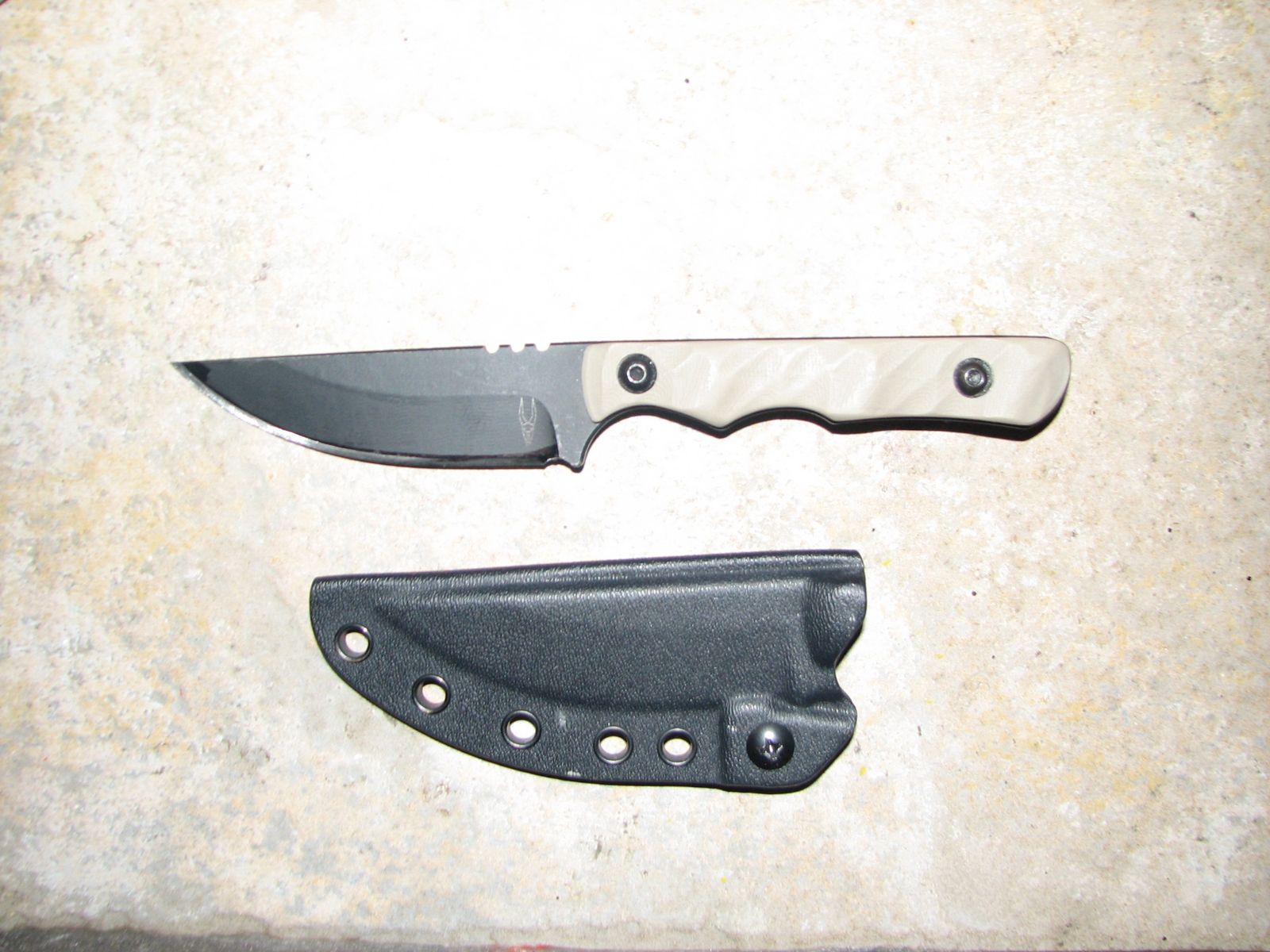 Dagr and Nott Minimad fixed blade knife- Magnacut steel
