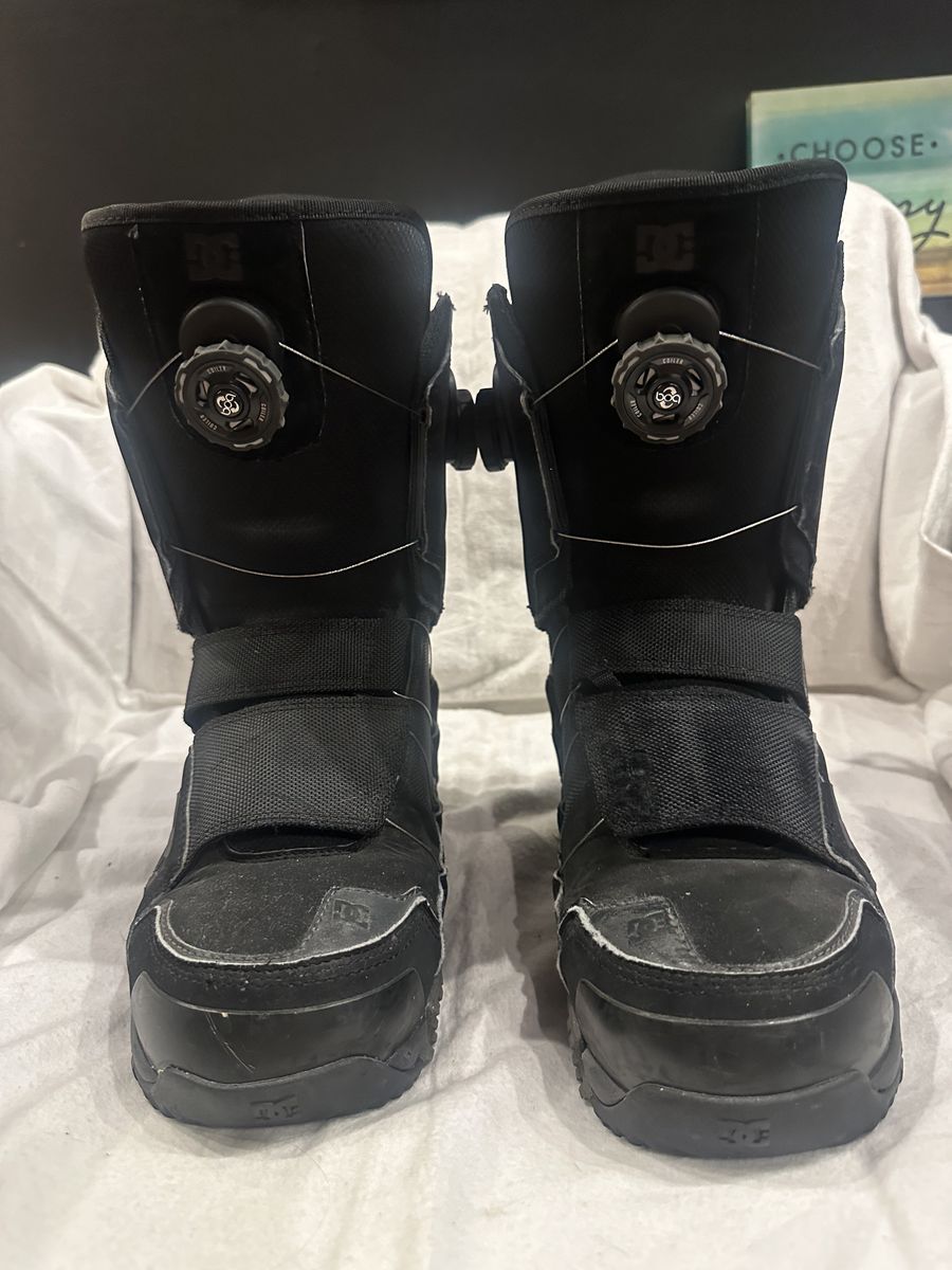DC Judge Men’s 10 Black Double Boa Snowboard Boots