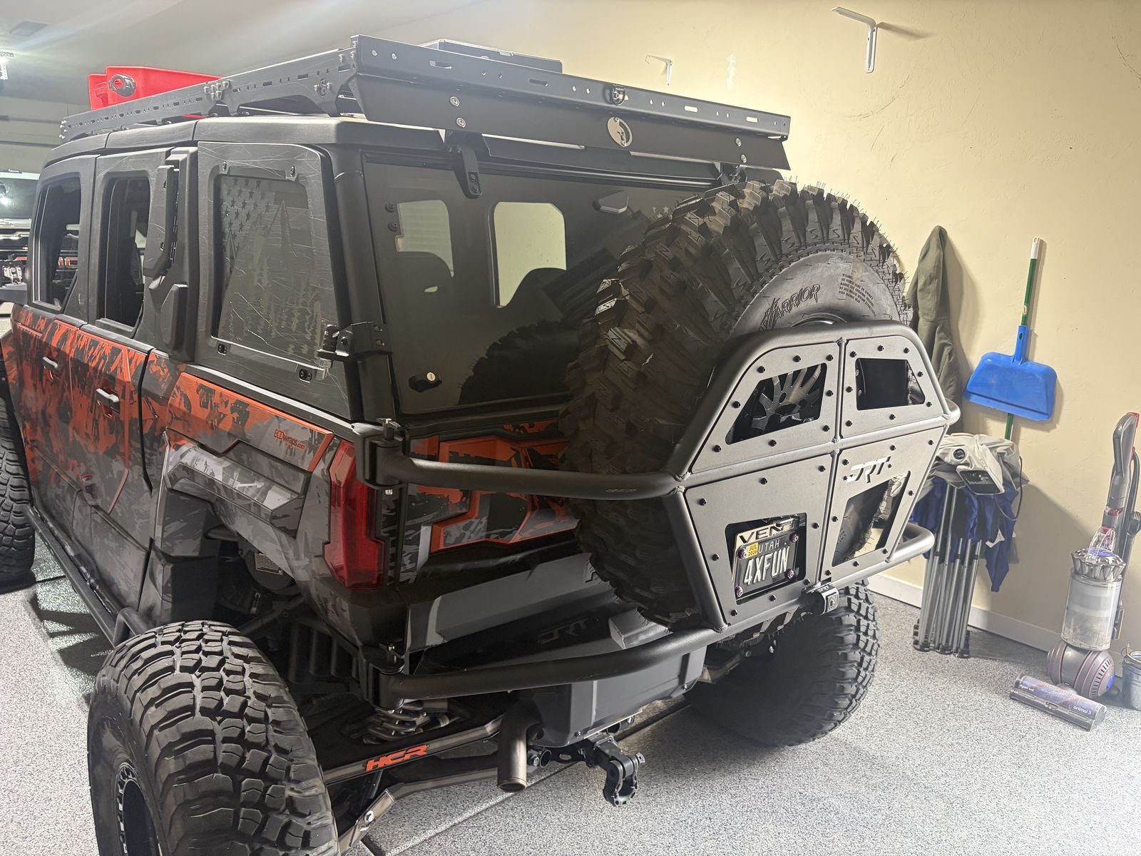 Polaris expedition ADV DRT spare tire carrier