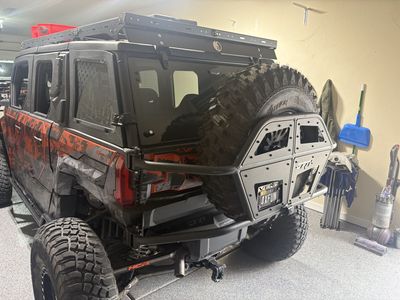 Polaris expedition ADV DRT spare tire carrier
