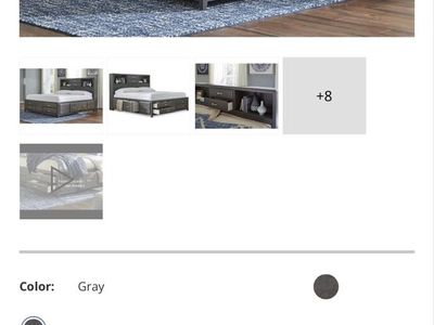 Storage Bed and mattress